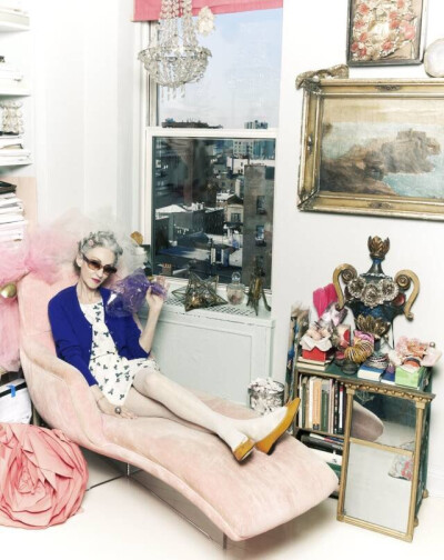 65岁时尚达人linda rodin