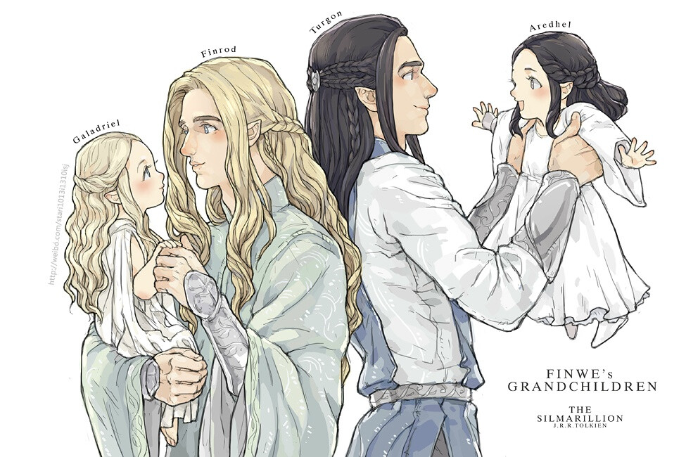 凯兰崔尔#galadriel#芬罗德#finrod#特刚#turgon#雅瑞希尔