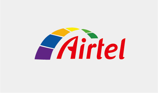 airtel英文图形标志设计logo设计