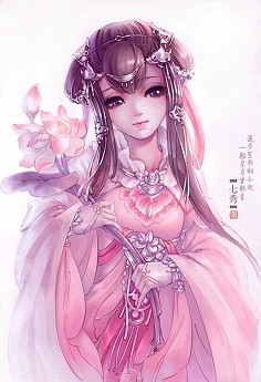 古风 插画 动漫 唯美 -—— 剑网 七秀