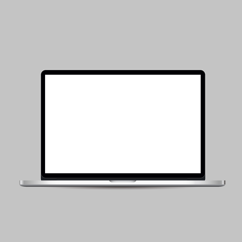 苹果超薄mac pro笔记本电脑矢量素材,素材格式:ai,素材关键词:科技