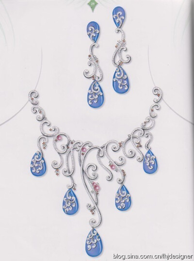 新款颈链和耳 图片评论 0条 收集 点赞 评论 珠宝设计手绘
