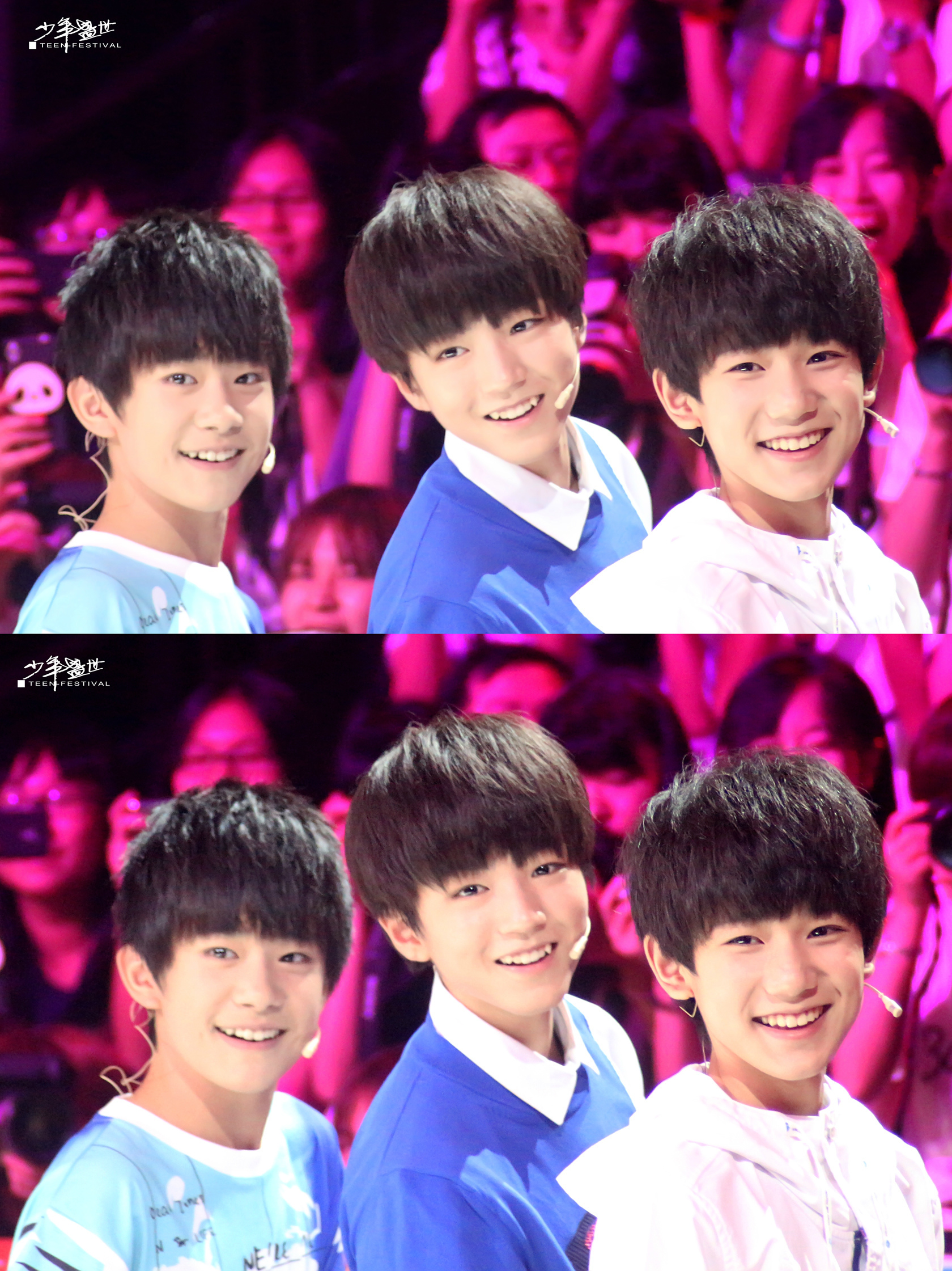 2014/8/28#tfboys##王俊凯##王源##易烊千玺#【跟你们约定的未来还很