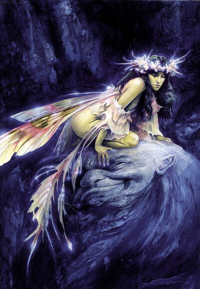 奇幻插画大师 布莱恩·弗劳德(brian froud)的奇幻精灵插画创作