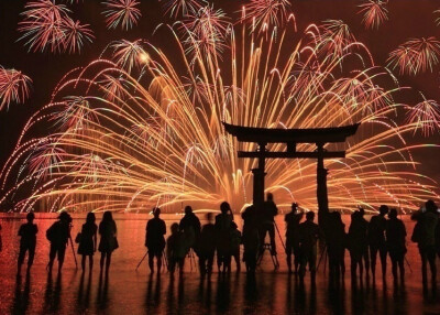 日本「夏日祭」花火