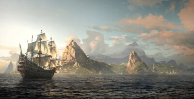 刺客信条四:黑旗 - 概念艺术 - assassin"s creed iv - black flag –