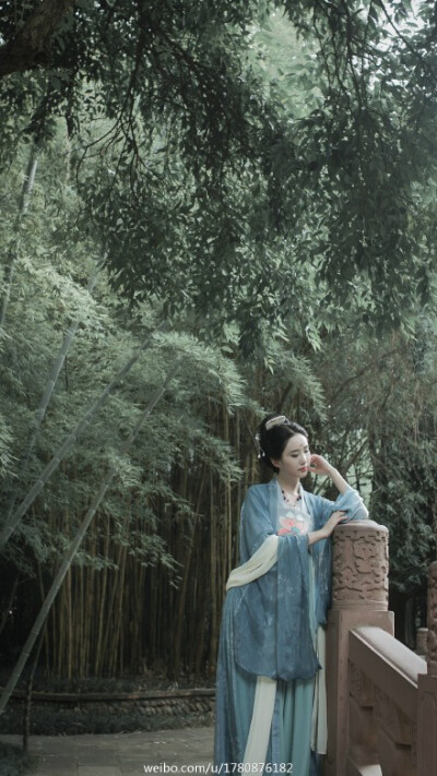 气质 意境 唯美 清辉阁 齐胸襦裙 绣花 0 55 简家淳  发布到  汉服