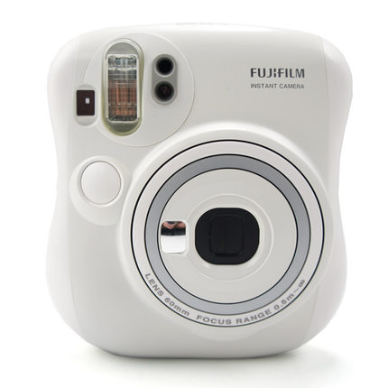 富士拍立得instax mini25白色相机套装 一次成像相机 lomo立拍得