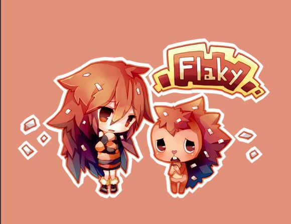 flaky