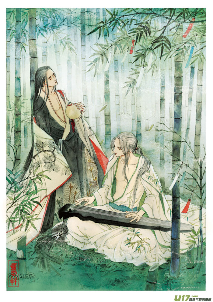 世说新语 Amp Gt 夜访竹林 下 作者 蓝雯轩 堆糖 美图壁纸兴趣社区