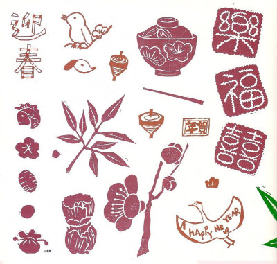 橡皮章素材