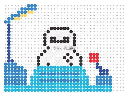 手工 perlerbeads pixelart 拼拼豆豆 高清图片堆糖美图壁纸兴趣社区