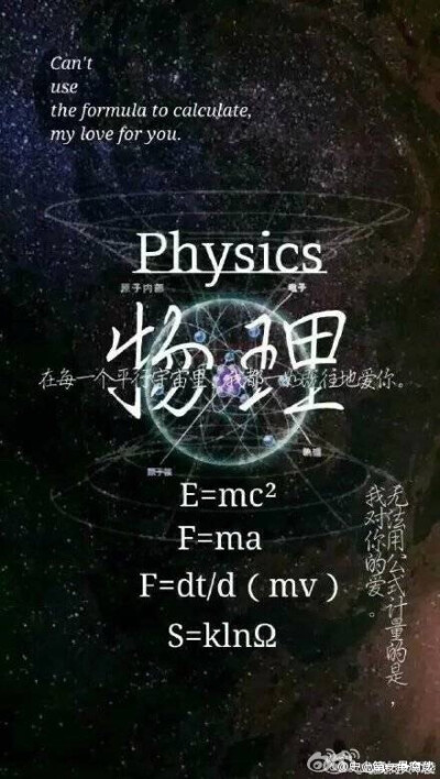物理也很美,不过生物美如画