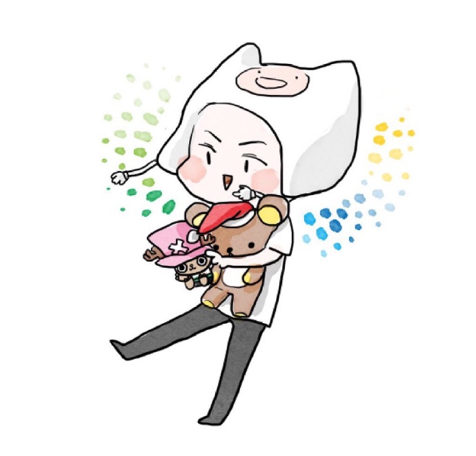 exo吴世勋sehun微博q版粉丝手绘fanart插画q版crtw