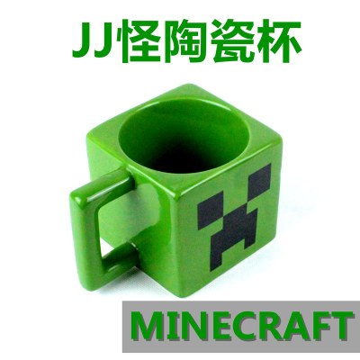 Minecraft正品我的世界游戏jj怪苦力怕水杯马克杯咖啡杯 堆糖 美图壁纸兴趣社区