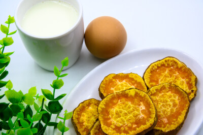 早餐 烤红薯 红薯 地瓜 鸡蛋 蛋卵 牛奶 奶 熟鸡蛋 静物 食品 中国