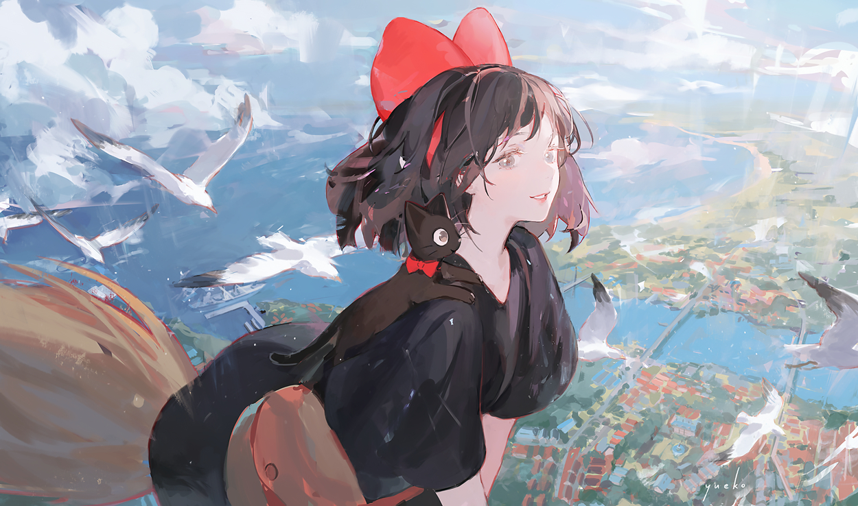 魔女宅急便# kiki"s delivery service 画… - 堆糖,美图壁纸兴趣