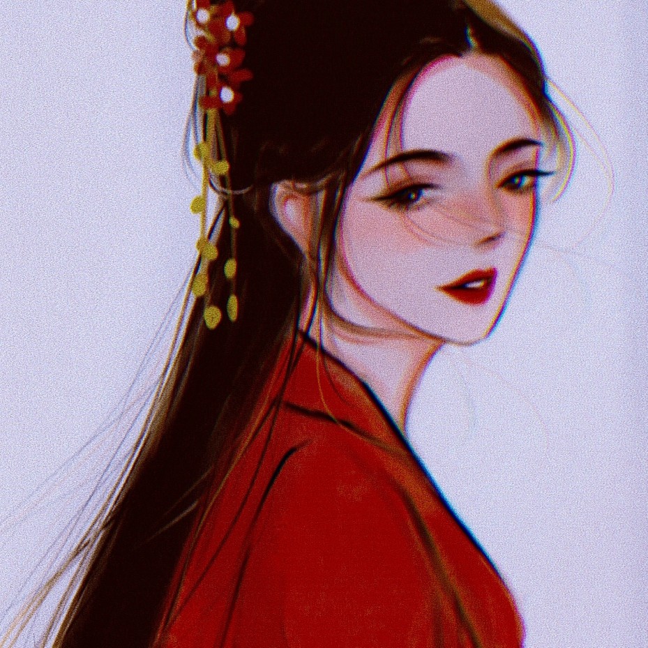 插画女头 画师:一条闲鱼鱼