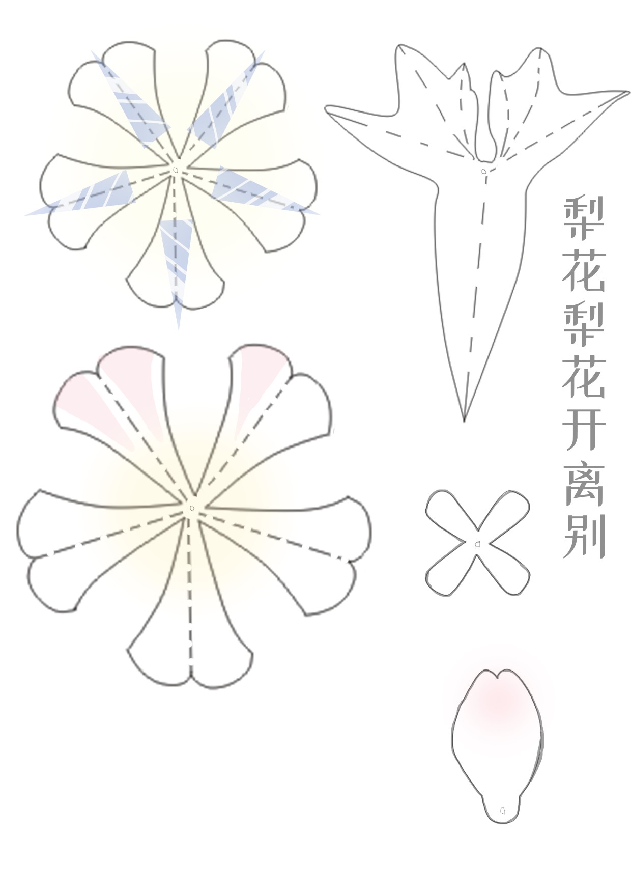 来自b站梨花梨花开离别(uid:50007734)的热缩片图纸