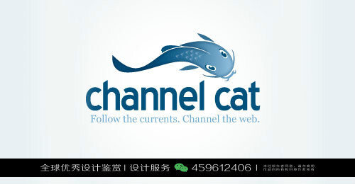 鱼海洋动物logo设计标志品牌设计作品欣赏107