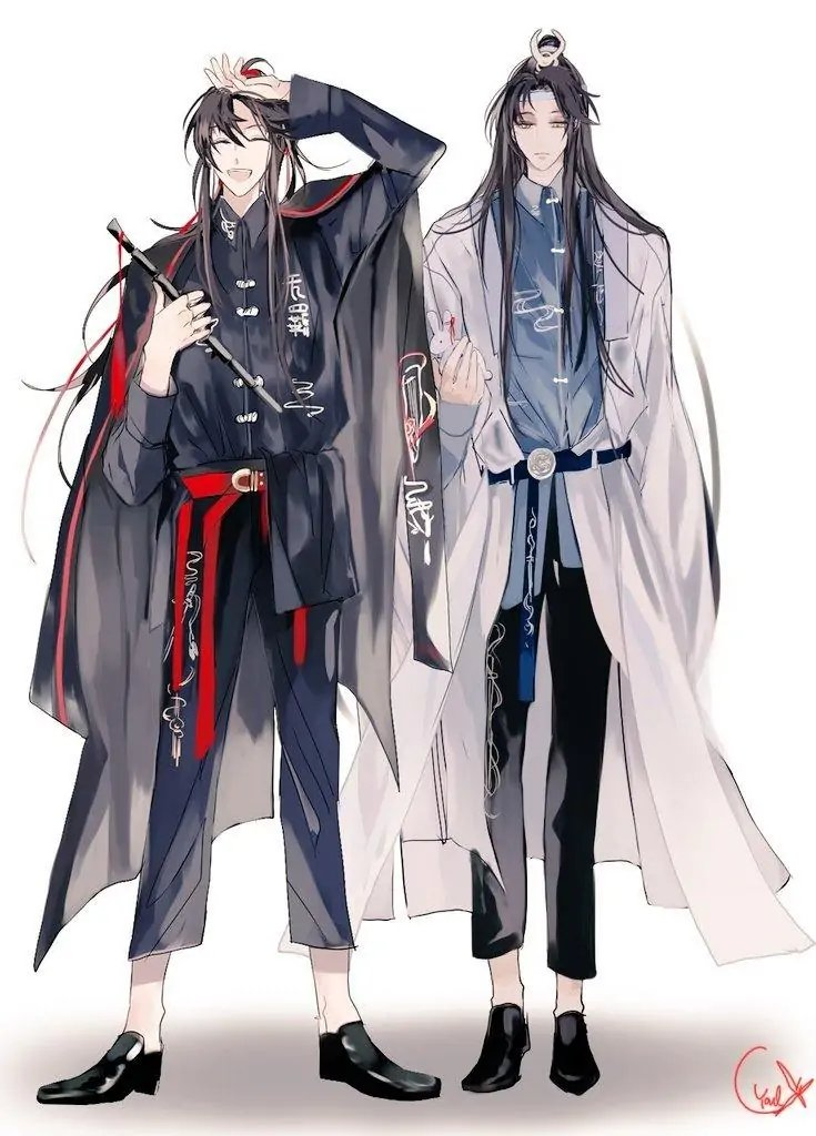 【魔道祖师】魏无羡,蓝忘机 - 堆糖,美图壁纸兴趣社区