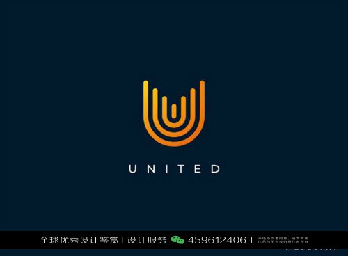 字母u logo设计标志品牌设计作品欣赏(6)