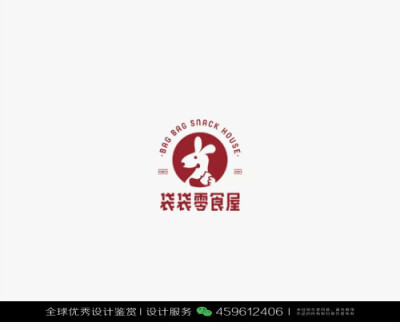 袋鼠 动物 logo设计标志品牌设计作品欣赏