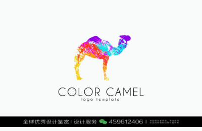 骆驼 动物 logo设计标志品牌设计作品欣赏