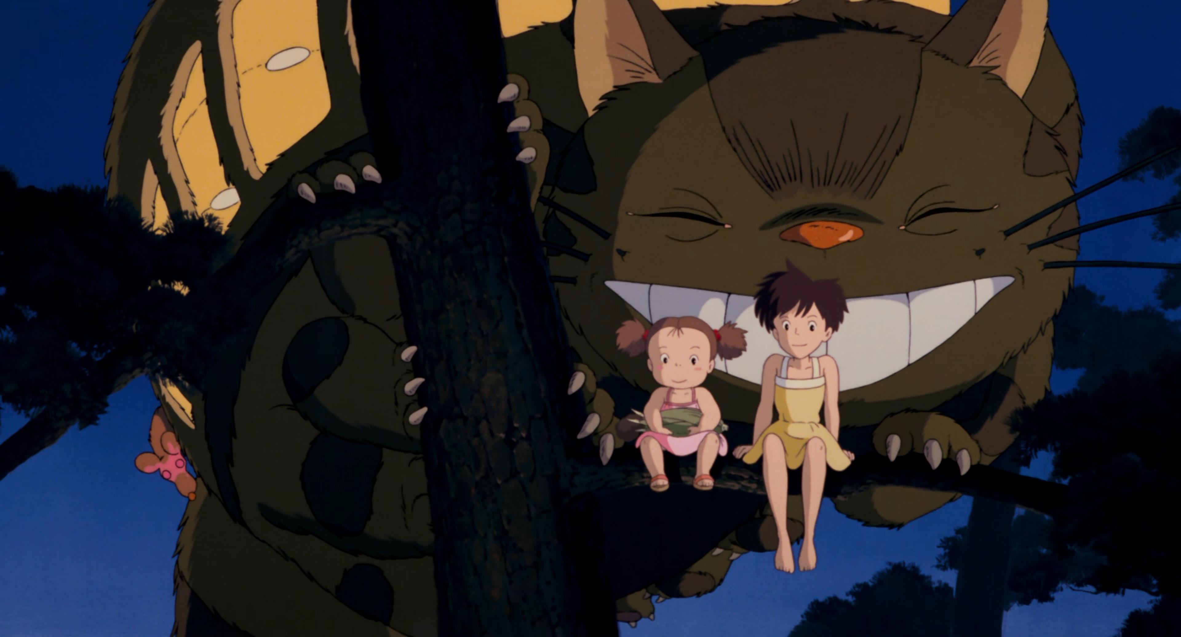 宫崎骏动画电影《龙猫》里的元气女孩小梅