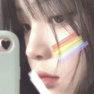 怼脸头像女