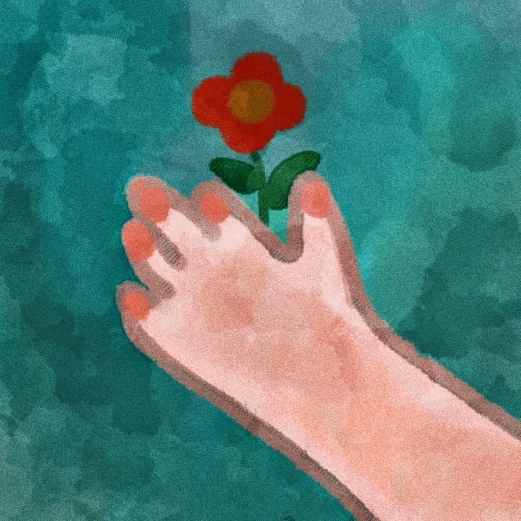 《送你一朵小红花》发布角色海报 全员手绘“小红花”献上温情告白_凤凰网
