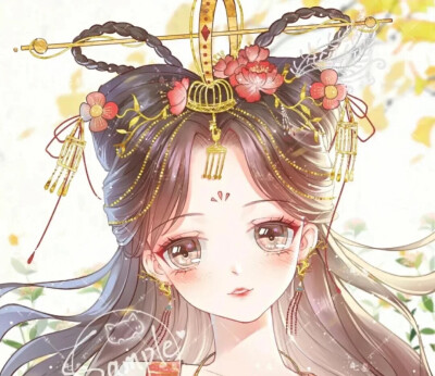 只有两组古风小改改,闺蜜头像.