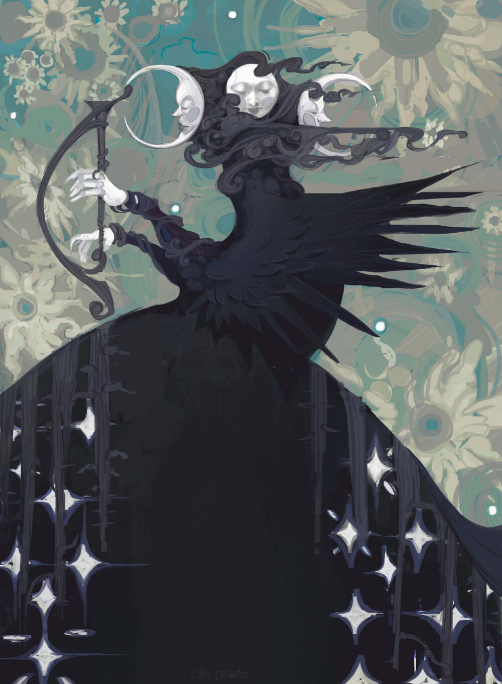 艺术家 jo00o paulo bragato 67676767一组奇幻插画艺术