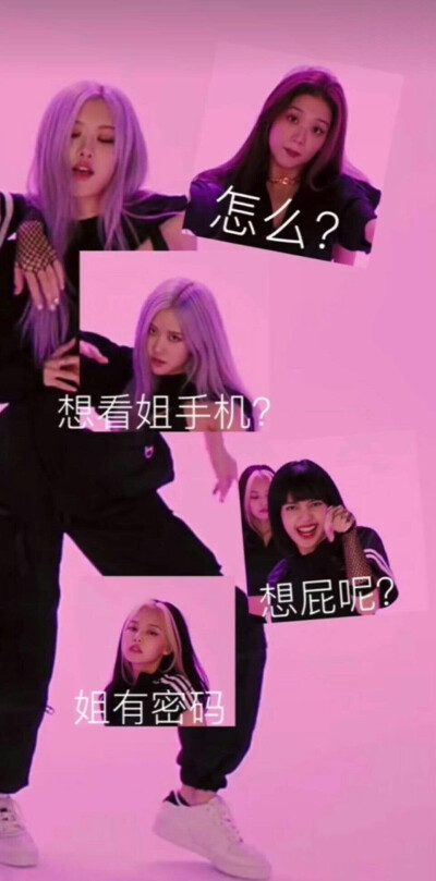 blackpink搞笑壁纸