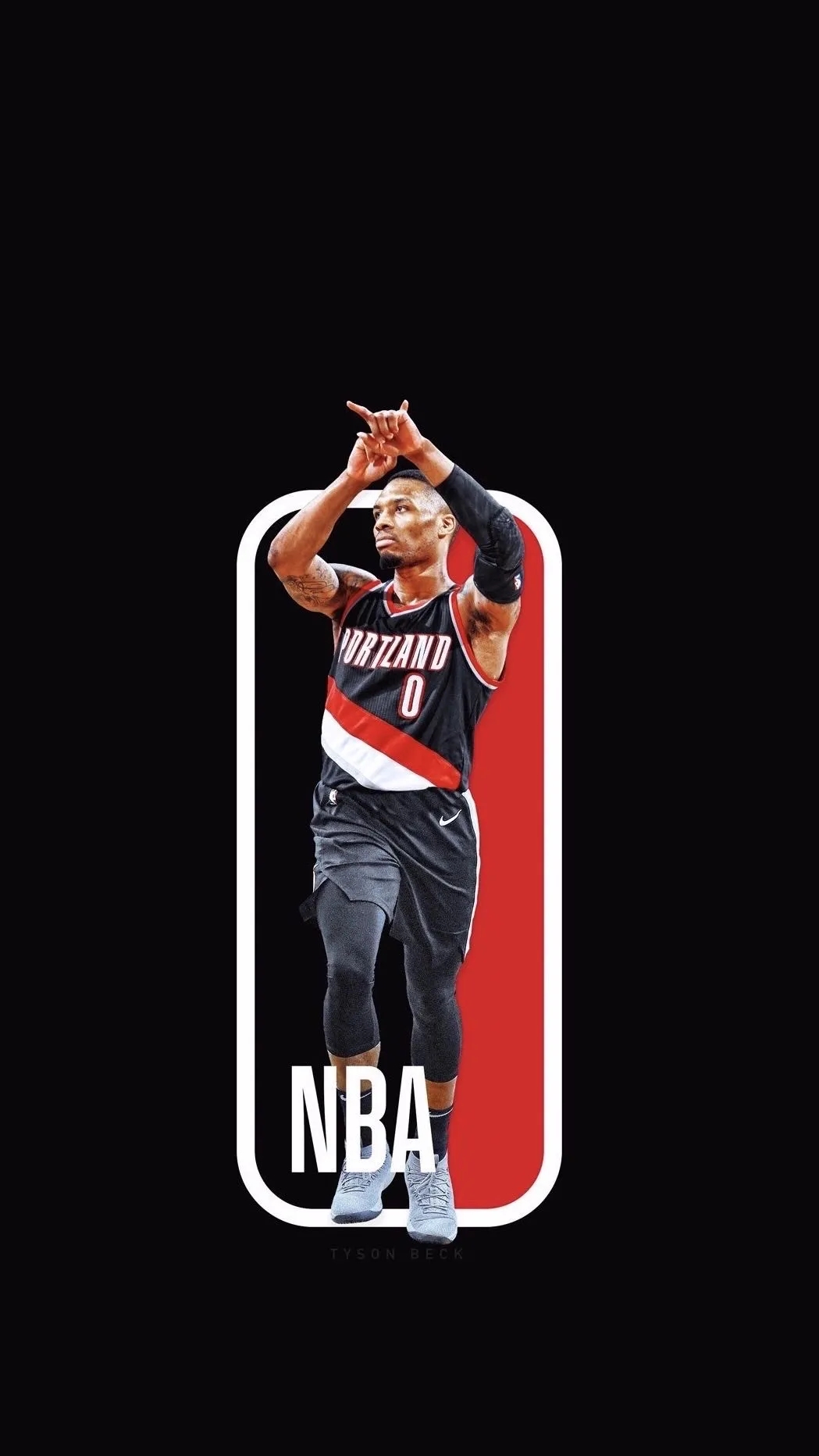 nba logo 利拉德