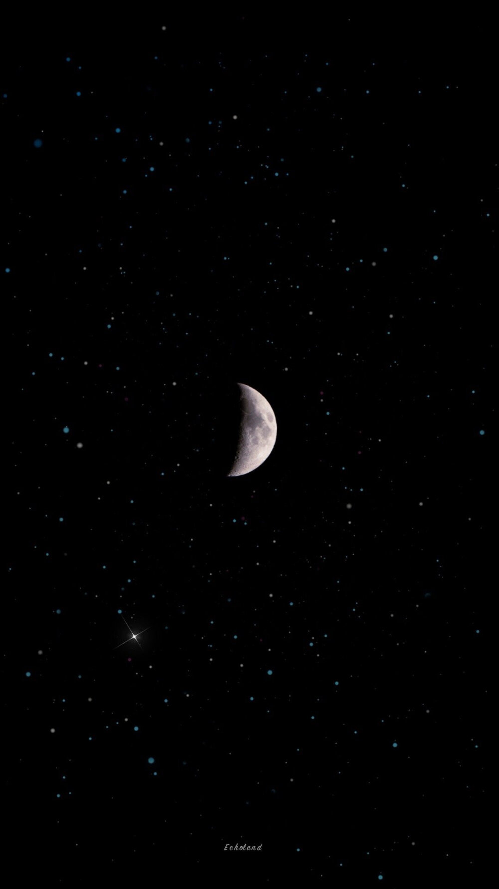 星空丨月亮壁纸 摄影:astrovas#手机壁纸#聊天背景图