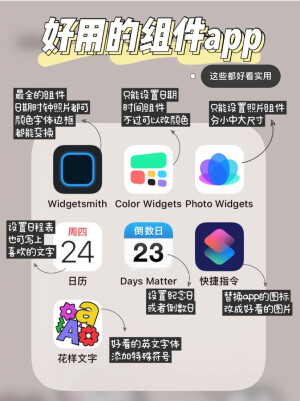 Ios14桌面整理 堆糖 美图壁纸兴趣社区