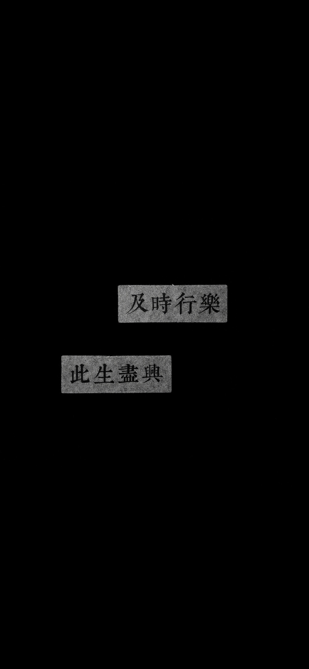 图片文字及时行乐此生尽兴