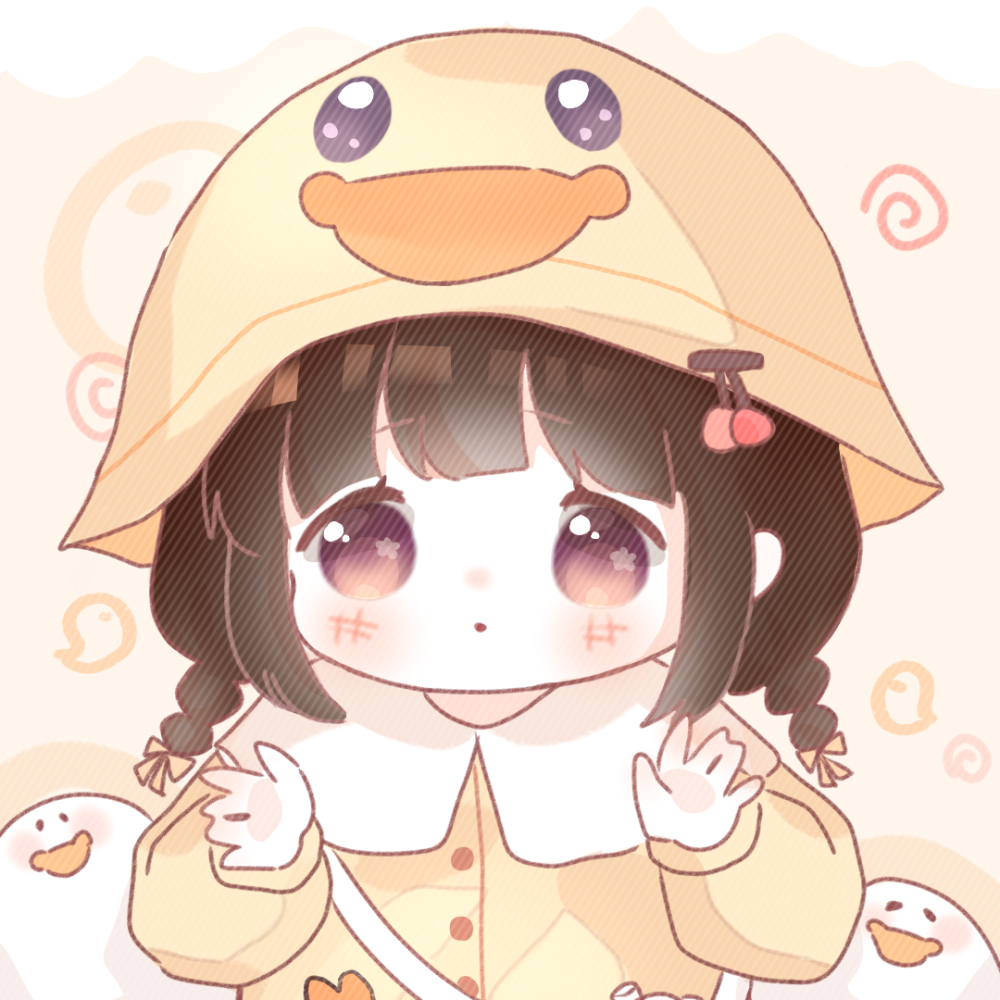 sanrioki  2020年10月1日 12:41   关注  小黄鸭 可爱头像 动漫头像