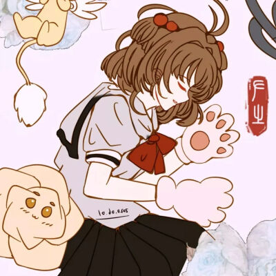 闺蜜百合头像二次元