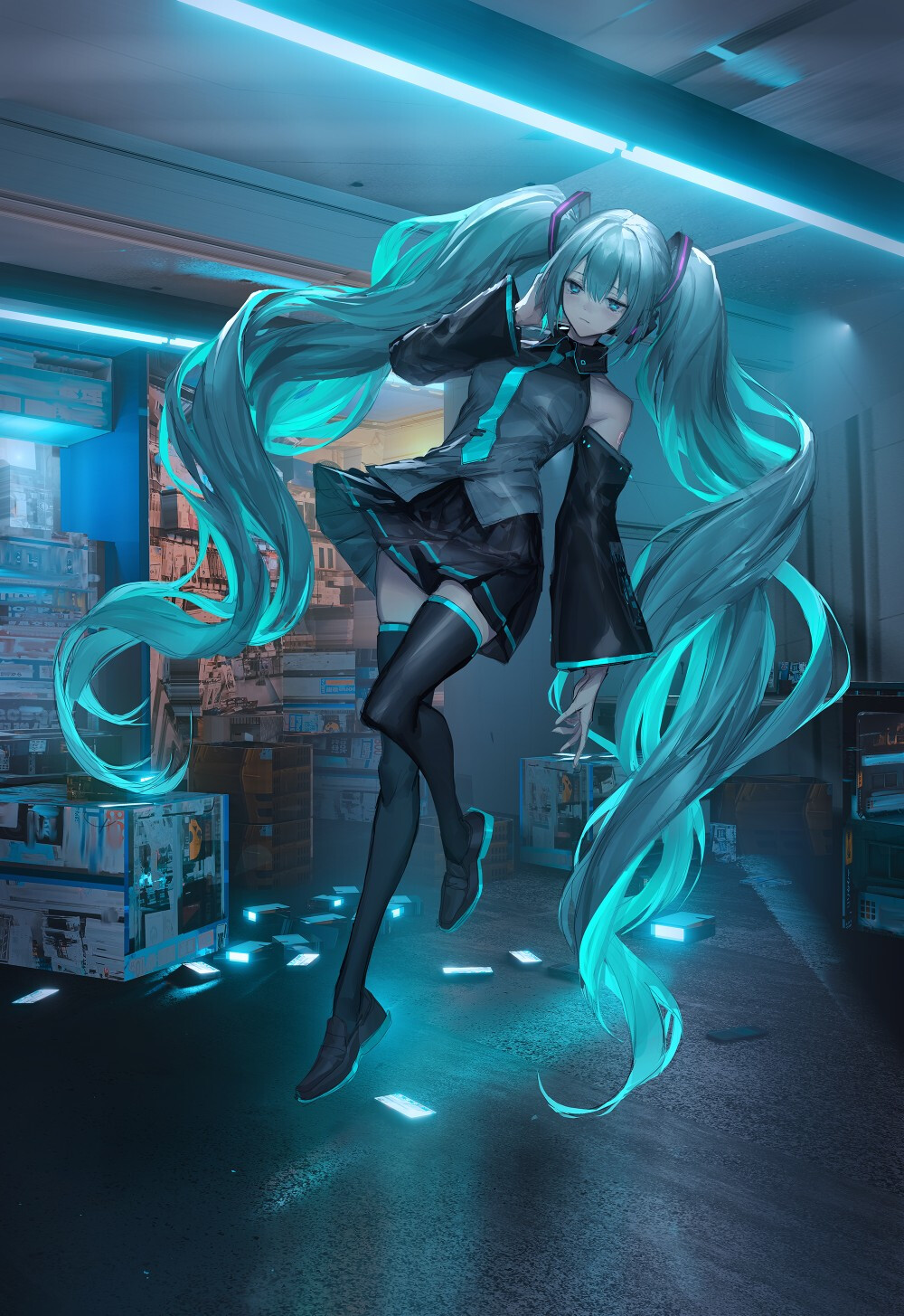 初音未来 画师:_lm7