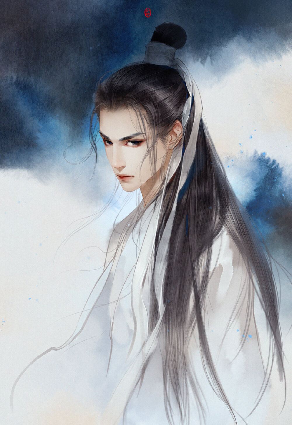 古风美男画师匪萌十月