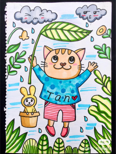 水粉画儿童画