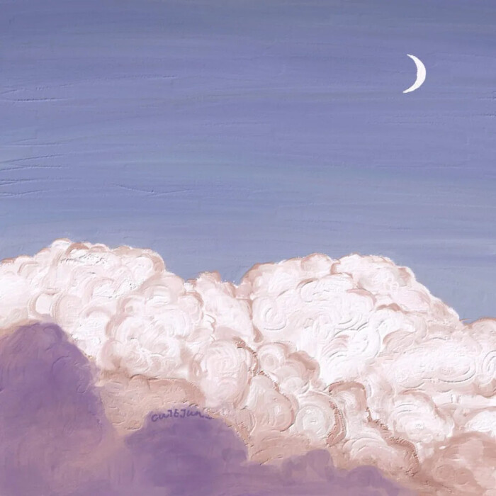 壁纸 云遇见月亮又会怎样 堆糖 美图壁纸兴趣社区