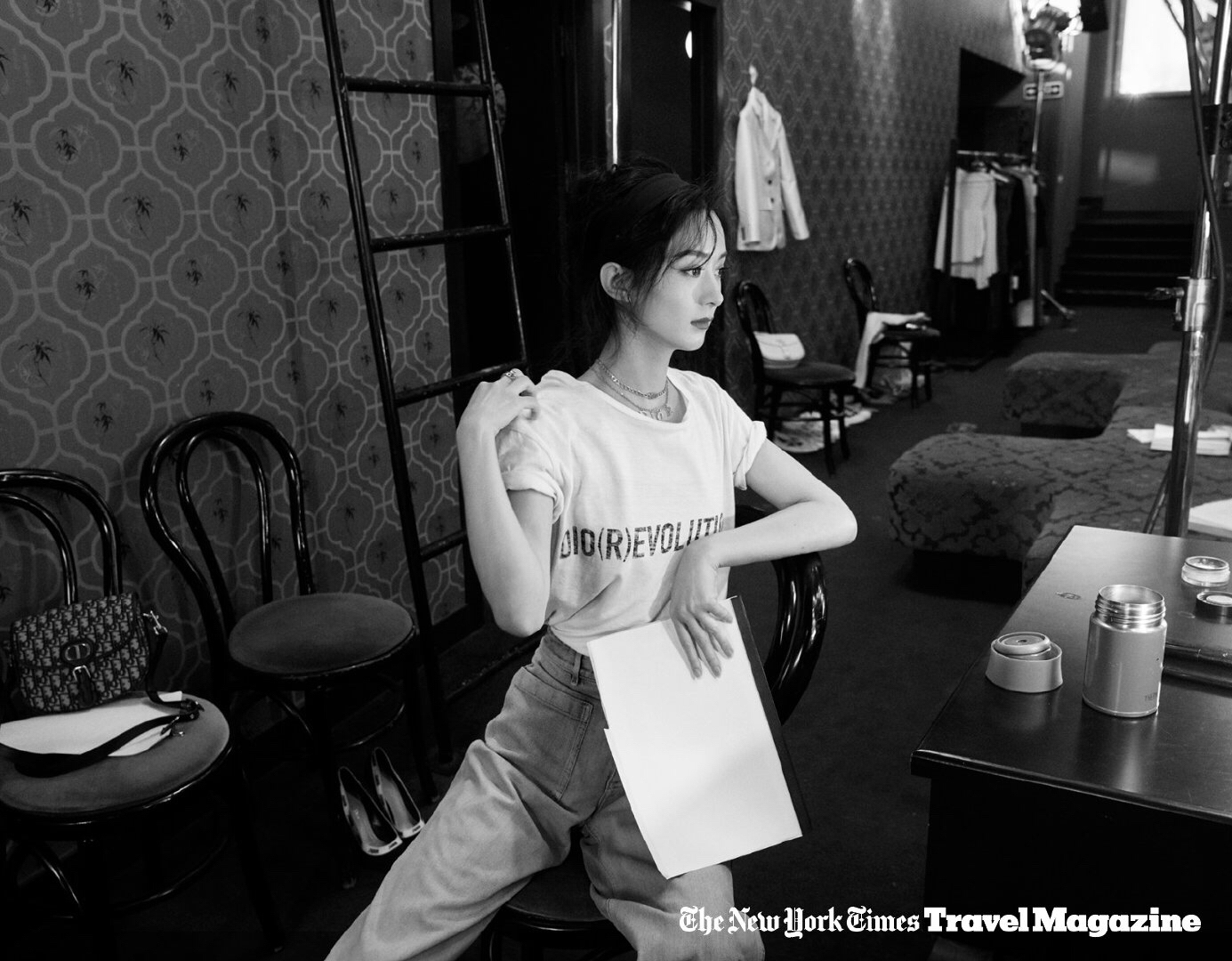 赵丽颖身穿dior亮相《西游记女儿国》全球首… - 堆糖，美图壁纸兴趣社区