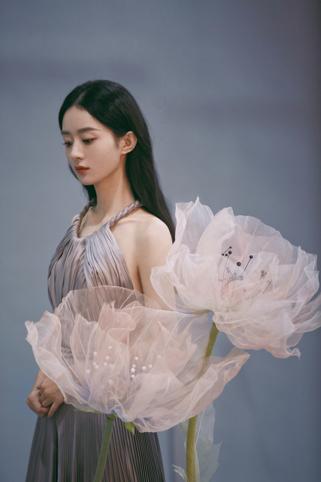 赵丽颖x《时装》杂志 十二月刊封面人物 花… - 堆糖，美图壁纸兴趣社区