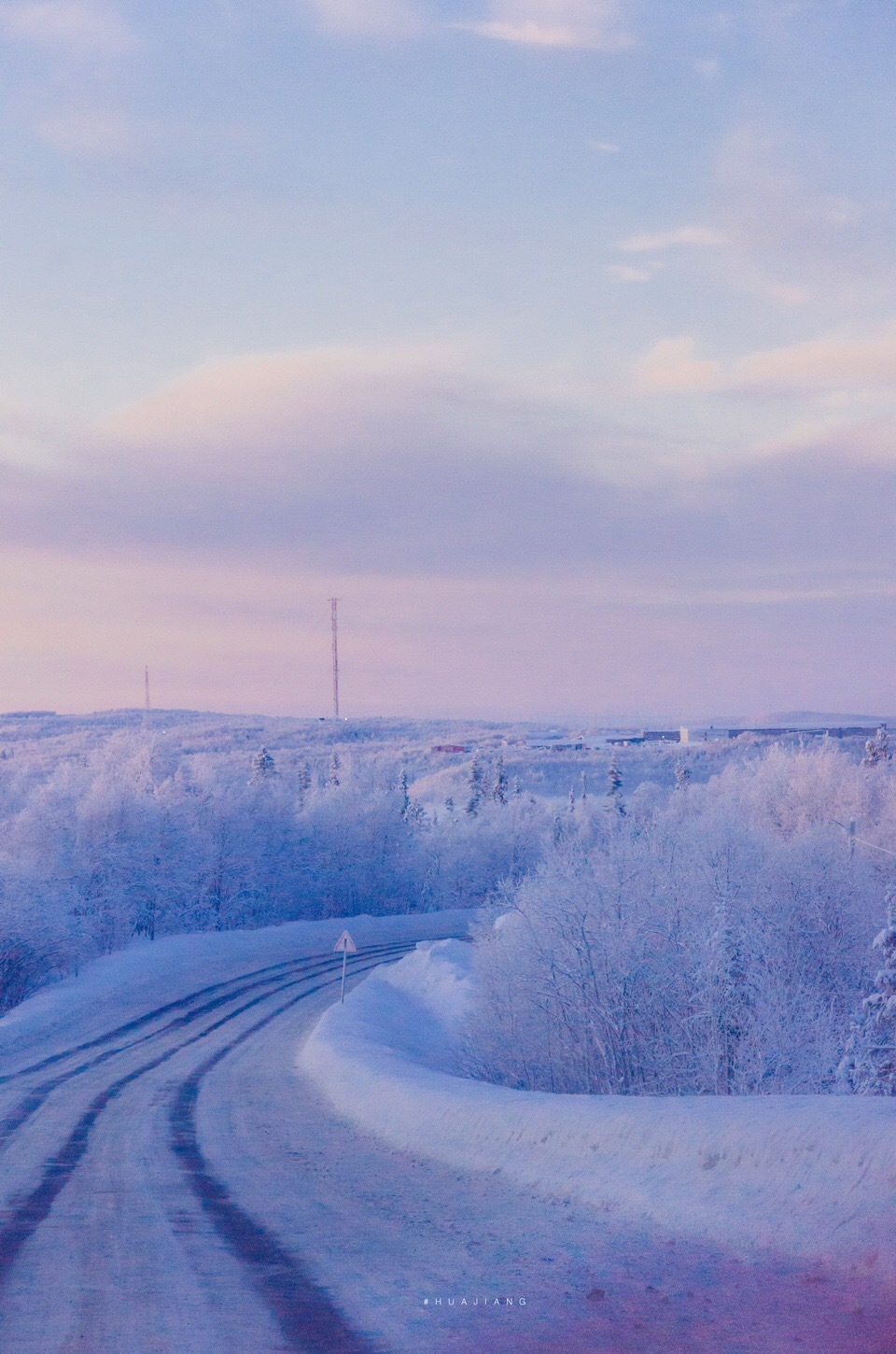 冬日雪景丨樱桃花酱 - 堆糖,美图壁纸兴趣社区