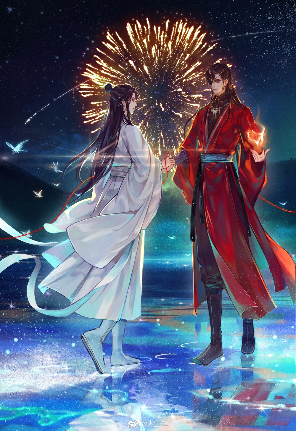 《天官赐福》【花怜】谢怜|花城 - 堆糖,美图壁纸兴趣社区