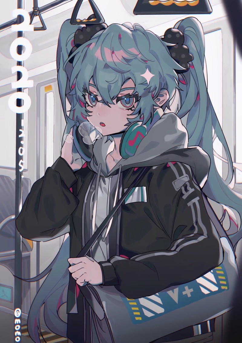 初音未来# miku 画师:桃乌