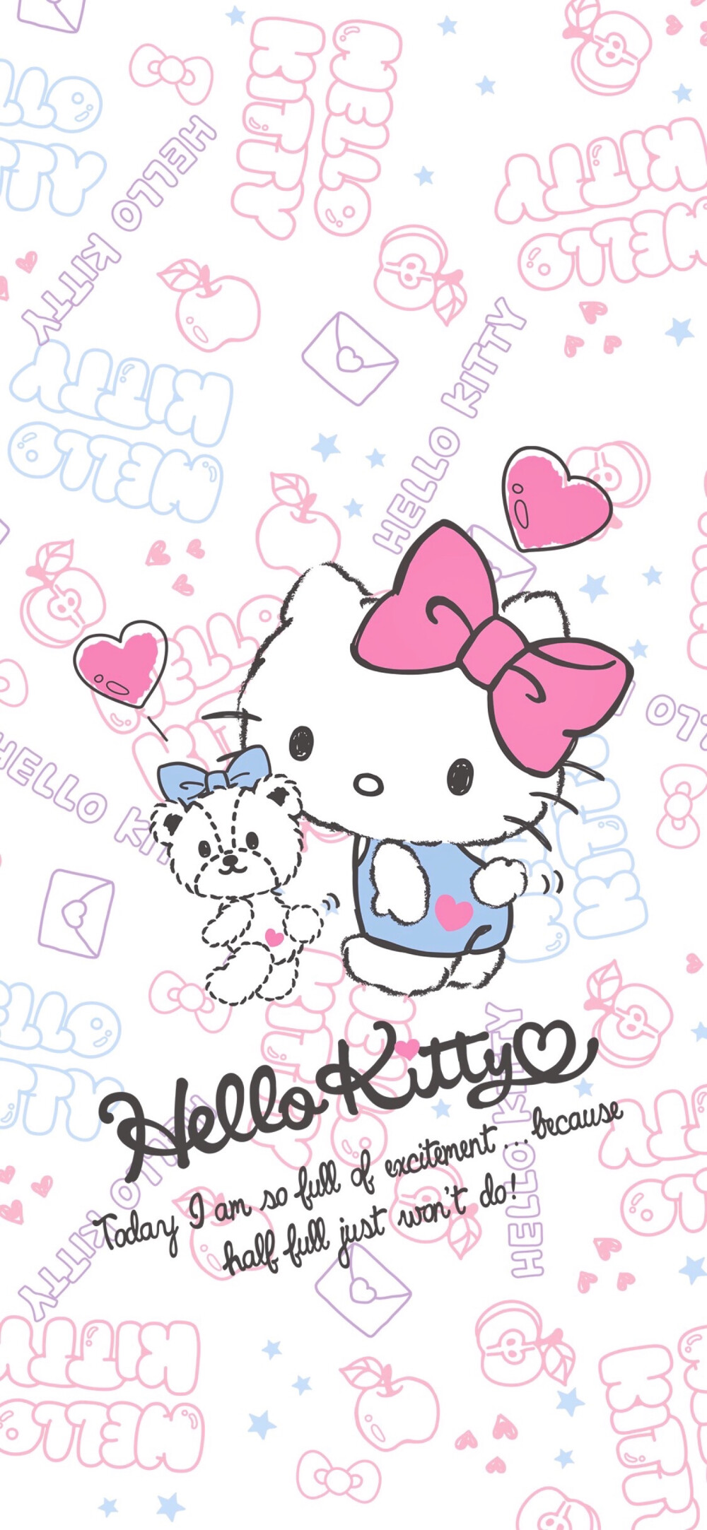 三丽鸥 hellokitty 凯蒂猫,少女心萌壁纸